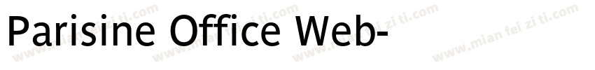 Parisine Office Web字体转换